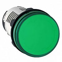 Лампа сигнальная Harmony, 22мм² 220В, AC Зеленый | код. XB7EV03MP | Schneider Electric